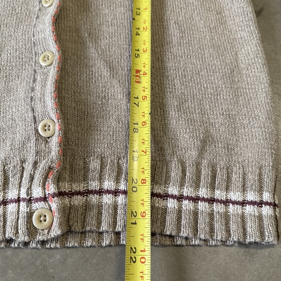 Woolrich Beige and Gray Cardigan Sweater - Picture 7 of 10